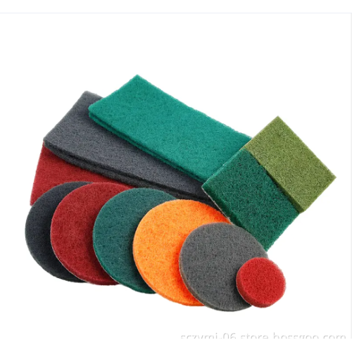 Heavy Duty Rectangle Scouring Pads - 4x6 inches Green Scrub Pads for Metal Grills, Kitchen, Sink, and Bathroom - Reusable Cleaning Tools